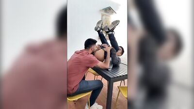 Raw & Rough Anal Action with a Dirty Dildo