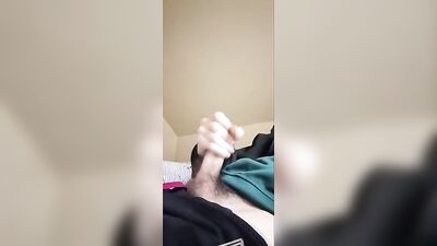 Young, Cute & Wet - A Bedroom Web Cam Solo Cum Shot