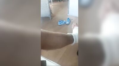 Gentlemen with Hairy Legs and Bandaged Feet, a Straight Boy in Medical Shoes