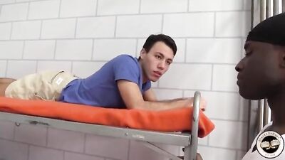 Jailhouse Sissy Boy Gets Fucked with BBC