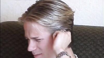 Vintage Teen Boy Spanking, Daddy-Son Bonding with Bare Butt Punishment