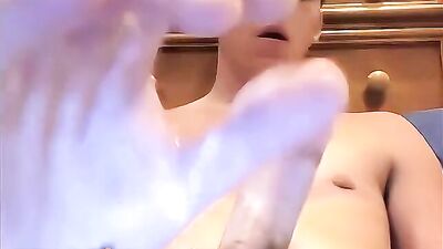 Young and Hung: AI-Enhanced Live Cam Show with a Twinky Brunette