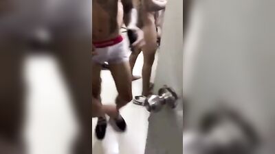 Behind the Scenes Stripper Sex with Muscular Latin Frat Boys - Big Dicks and Tiny Twinks