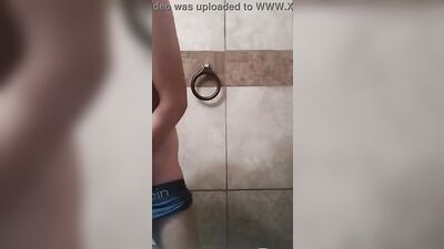 Straight boys get pissed on in a fetish web-cam show