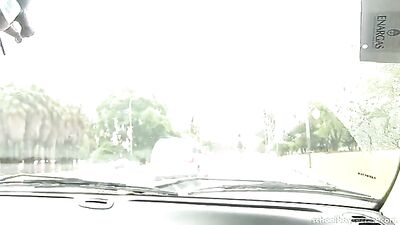 Gay street sex scene with step-son gets hot in parked car!