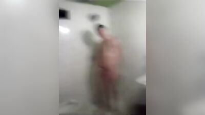 Teen Lad Shower Surprise in a Hot Latino Mama Huevo Fetish Fun