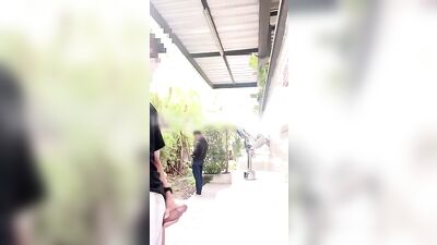 Public Cumming in the Open Air - Caught on Tape!