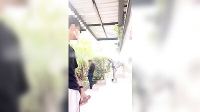 Public Cumming in the Open Air - Caught on Tape!