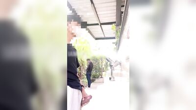 Public Cumming in the Open Air - Caught on Tape!