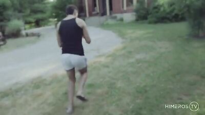 Twink Boys in House of BDSM Submission - Action & Ass Play with Frat Guys