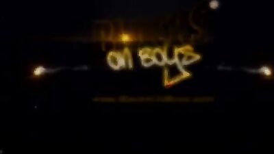 Big Blond Boy Gets Filled by a Powerful Black Dick