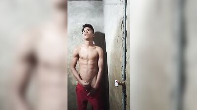 Sexy Latino Guys Licking Coconuts and Creaming All Over Their Hands