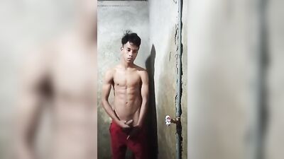 Sexy Latino Guys Licking Coconuts and Creaming All Over Their Hands