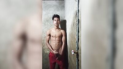 Sexy Latino Guys Licking Coconuts and Creaming All Over Their Hands