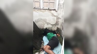 Street dweller meets hot action on the web-cam