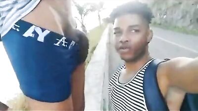 When your straight homie wants to get down and dirty with the guys - Amateur Black Teens in a Wild Blowjob Extravaganza