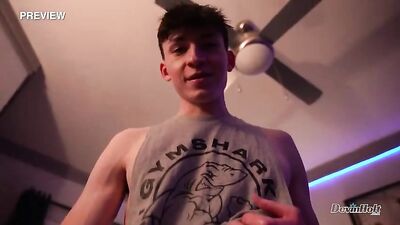 The Making of Two Butch Dudes in Love: Dylan Top and Me Bottom Fucking Each Other Raw while Having a Blast!