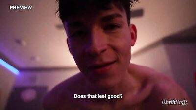 The Making of Two Butch Dudes in Love: Dylan Top and Me Bottom Fucking Each Other Raw while Having a Blast!