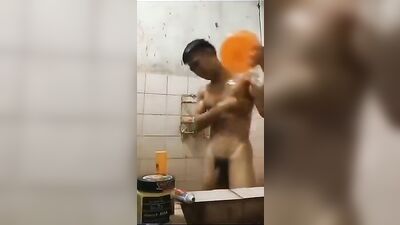 Hot Asian Boy Shares a Steamy Showers with His Friend and Cant Help But Get Aroused