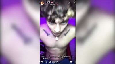 Straight-Up Sexy Luca: A Hot Solo Show on OnlyFans