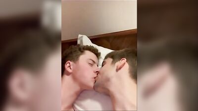 Gay Homemade Amateurs Action-Packed Anal Sex Scene with Sweet Kissing and Cumshots