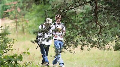 YO - Lesha & Taras: Action-Packed Amateur Public Handjob and Blowjob Scene!