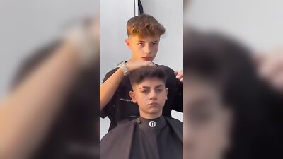 Gay Blowjob Barbershop: A Tempting Cut and a Sweet Suck