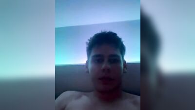Handsome Max 22 from Austria Gets Off with His Huge Dong on Webcam