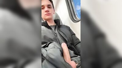 Hard-Bonered Russian Subway Rider: Young and Huge! (No Cum)