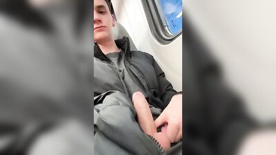 Hard-Bonered Russian Subway Rider: Young and Huge! (No Cum)