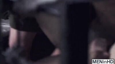 Soldiers fucked their comrade in the barracks - Raw, uncut group sex with big cocks and frat boys