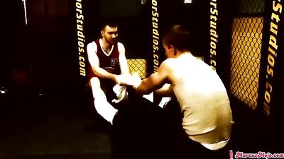 Big-Dicked Hunks Devour Each Others Meaty Cocks While Sucking and Fucking!