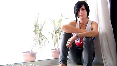 Striptease and Masturbation with Jake Malone