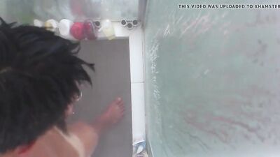 Tan Line Speedos and a Skinny Twink in the Shower