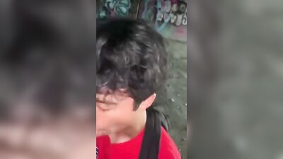 Gone Wild: Underbridge F**k Sessions with Teen Skipping School!