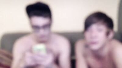 Cute and young couple webcams in sexy twink outfits