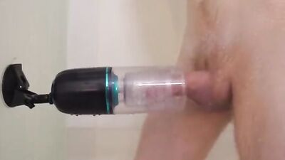 Barebacking blonde frat boys get into an action packed web-cam handjob showdown