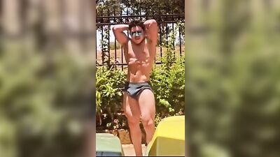 Mighty Muscles of Male Bodybuilders Exude Raw Sexuality in Solo Scenes