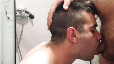 Piss Play between a Dominant Dad and his Step Son: Fetish Fun