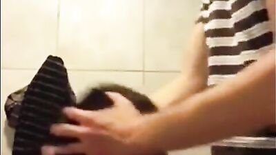 French Cock Sucker Swallowing French Cum on the Streets of Paris