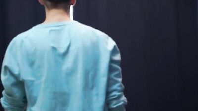 Dick Drips and Spurts as Hot Teen Takes a Ride on His Huge Member!