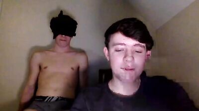 Friendly Stranger Gets Sucked Off In The Dark: An Erotic Web-Cam Adventure