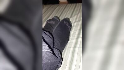 Unleash Your Black Sock Obsession with This Hot Foot Fetish Video