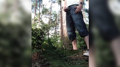 Taking a pee in public