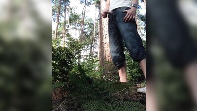 Taking a pee in public