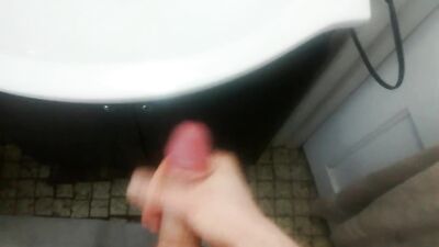 jerking off to my reflection