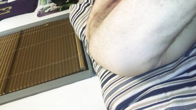 self facial and cum swallow