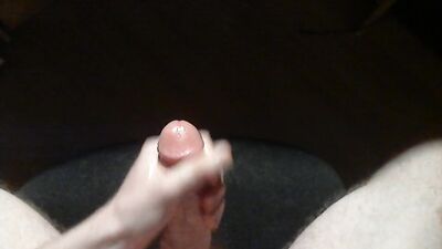 POV Big Ginger Dick jerks off. Irish redhead blows a load