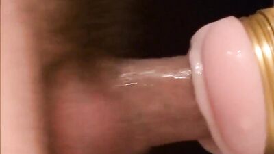 Fucking Fleshlight Hard Uncut Cock Shaved Balls Cock