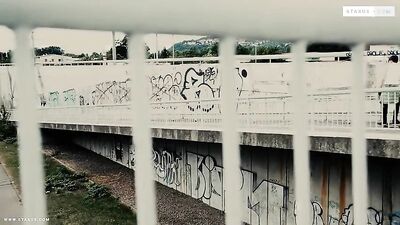 Skateboarding Twinks Swap Cum Shots on the Street - Rubax Video